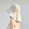 Outdoor Foldable Sun Hat With Wide Brim For Women Summer Uv Protection Stylish Casual