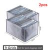 Cabinet Organizer Closets Clothes Organizer Pants Jeans Storage Box Drawers Underwear Socks T-Shirt Wardrobe Storage Organizers