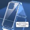 KEYSION Four-Corners Shockproof Transparent Case for OnePlus 15 5G Soft TPU+PC Clear Phone Back Cover for OnePlus 1+ 15