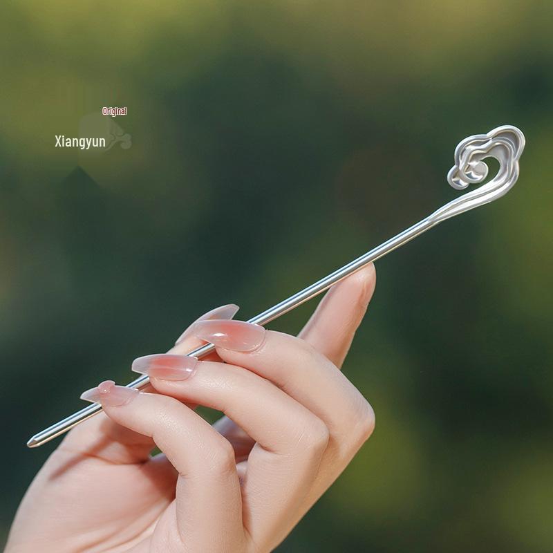 

Высококачественная заколка для волос из персикового дерева ручной работы для женщин - Аксессуар для прически в древнем стиле