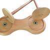 Double Wooden Yarn Holder Rotatable Wooden Yarn Skein Spinner Revolving Yarn Ball Stand Stable Yarn Holder Dispenser