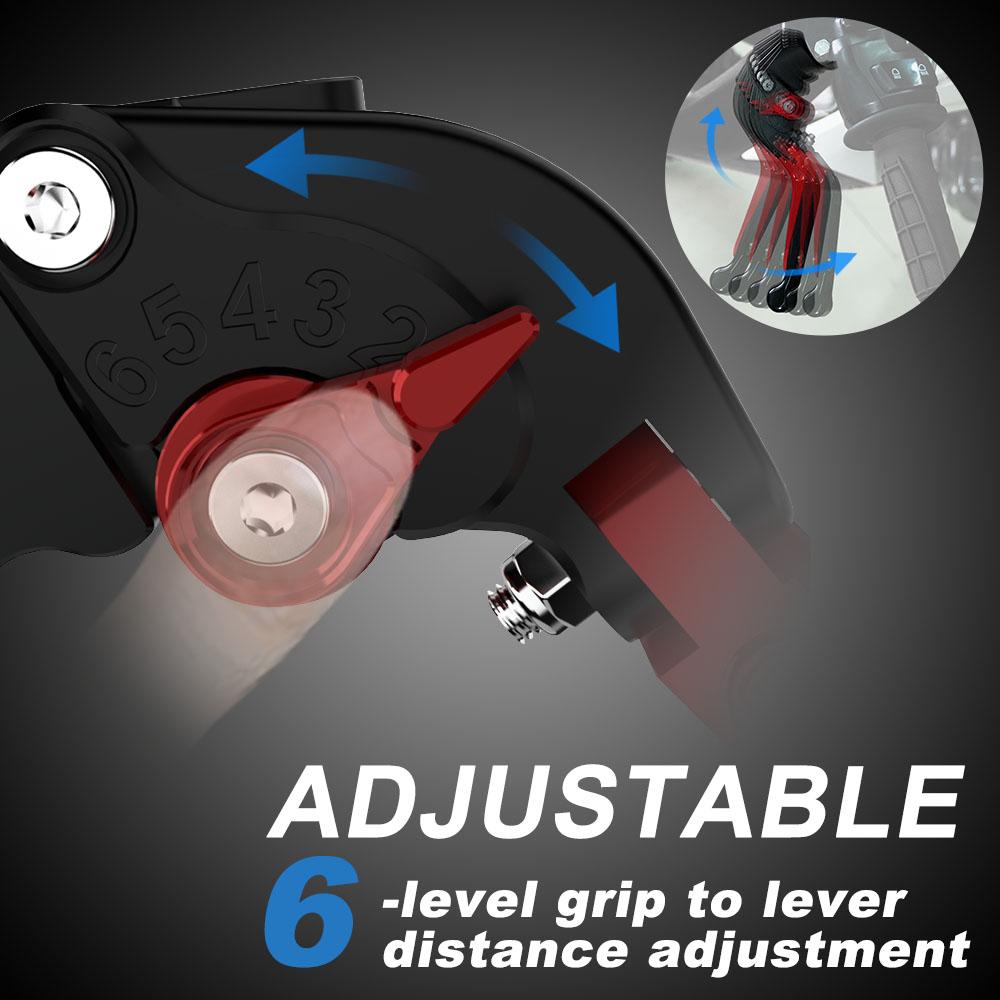 Fit For Yamaha BT1100 Bulldog 2005-2006 MT-03 2005-2012 2013 2014 Motorcycle Brake Clutch Levers Adjustable Foldable Extendable
