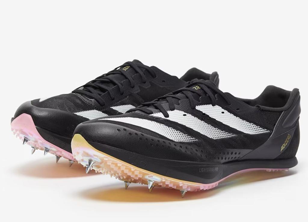 IG4330 adidas Adizero Prime SP 3 Lightstrike Core Black Zero Metallic (Men's)