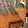 Schöne Herbstwaldlandschaft, durchsichtige Vorhänge, Schlafzimmer, Voile-Vorhang, Wohnzimmer, Fenster, durchsichtige Vorhänge, Küche, Tüllvorhänge