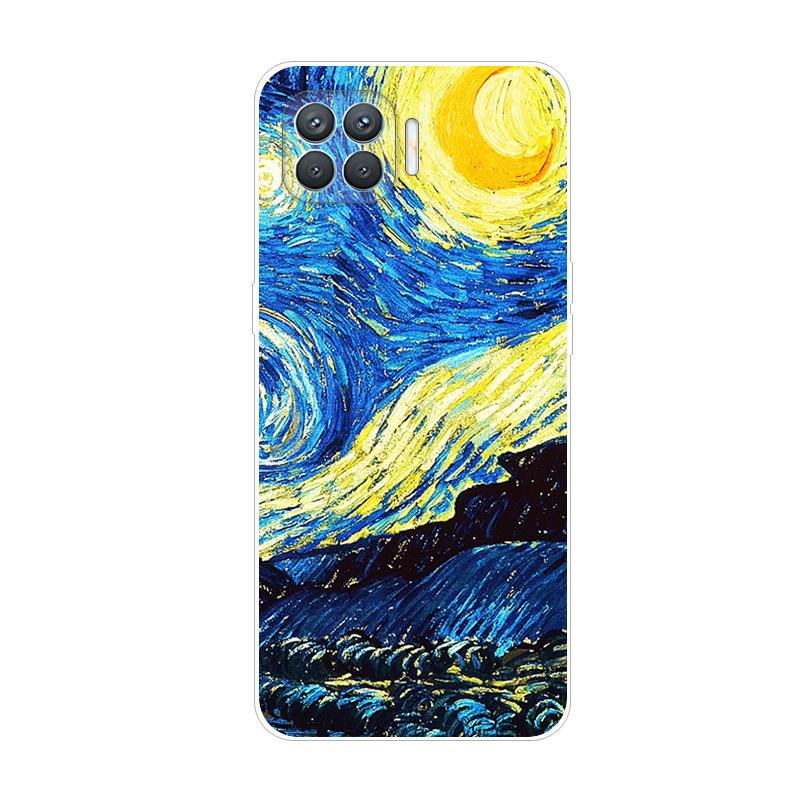 For OPPO Reno4 Lite Case Reno5 Lite Shockproof Soft silicone TPU Back Cover For OPPO Reno 5 4 Lite Phone Cases Case Cute Cartoon