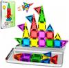 Magnetic Tiles Early Education Toys - Safe, Odorless Building Blocks for Children.