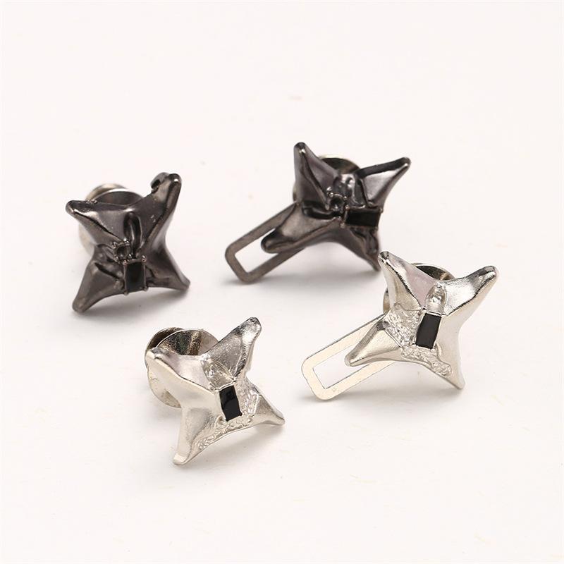 Alloy Waist Buckle Decorative Buttons No Sewing Detachable Button For Jeans Waist Adjustment Clothing Accessories Tool
