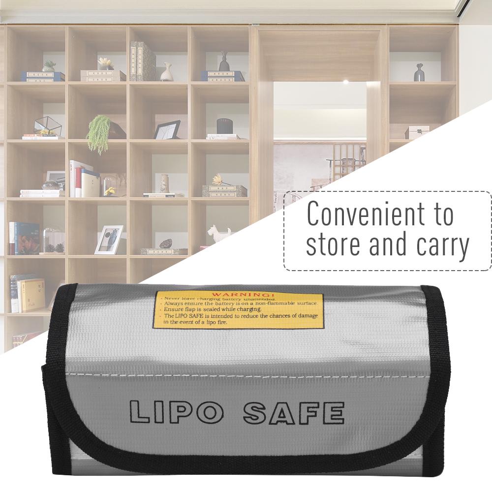 Explosion Proof Lipo Battery Safe Bag Firepoof Waterproof Protection Bag for Charge & Storage