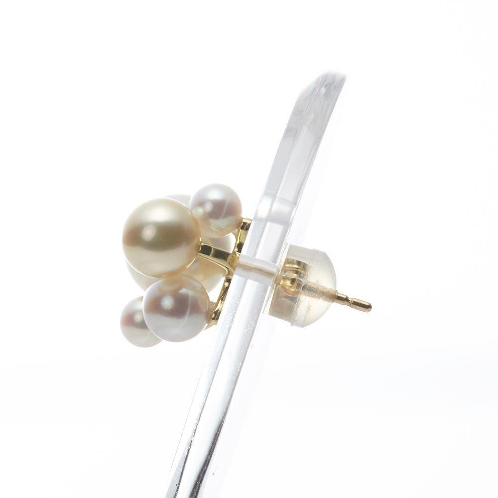 Cercei cu Perle Spumoase K18 Cercei cu Perle pentru Femei [Ambalați pentru Cadou]