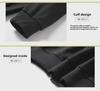 Unisex Hooded Velvet Cardigan: New Solid Color Zipper Style for Autumn/Winter