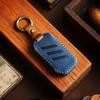 Handmade Leather Key Bag for Kia K5/Zhipao 19 K3 - Personalized Crazy Horse Style