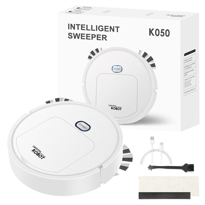 

Multifunctional Smart Robot Vacuum: All-in-One Vacuuming, Sweeping & Mopping Cleaner Color Box белый