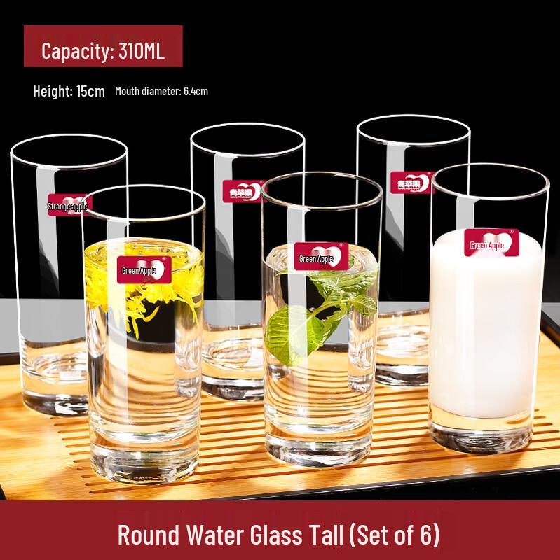 Shangqi Heat-Resistant Glass Drinking Cup Set