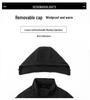 Men's Plus Size Winter Cotton Jacket 2025 - Oversized, Fat-Friendly, Warm, with Detachable Hood.