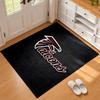 Atlanta Falcons Carpet Door Mat for Living Room or Bedroom Protective Mat Under Chair Office Decoration Christmas Gift Birthday Present