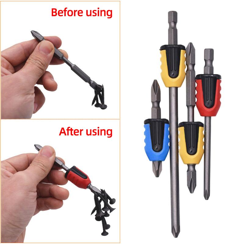 Magnetický držák bitů Magnetický kroužek Silný magnetizér Demagnetizér 6,35 mm Křížový držák bitů Ruční nářadí