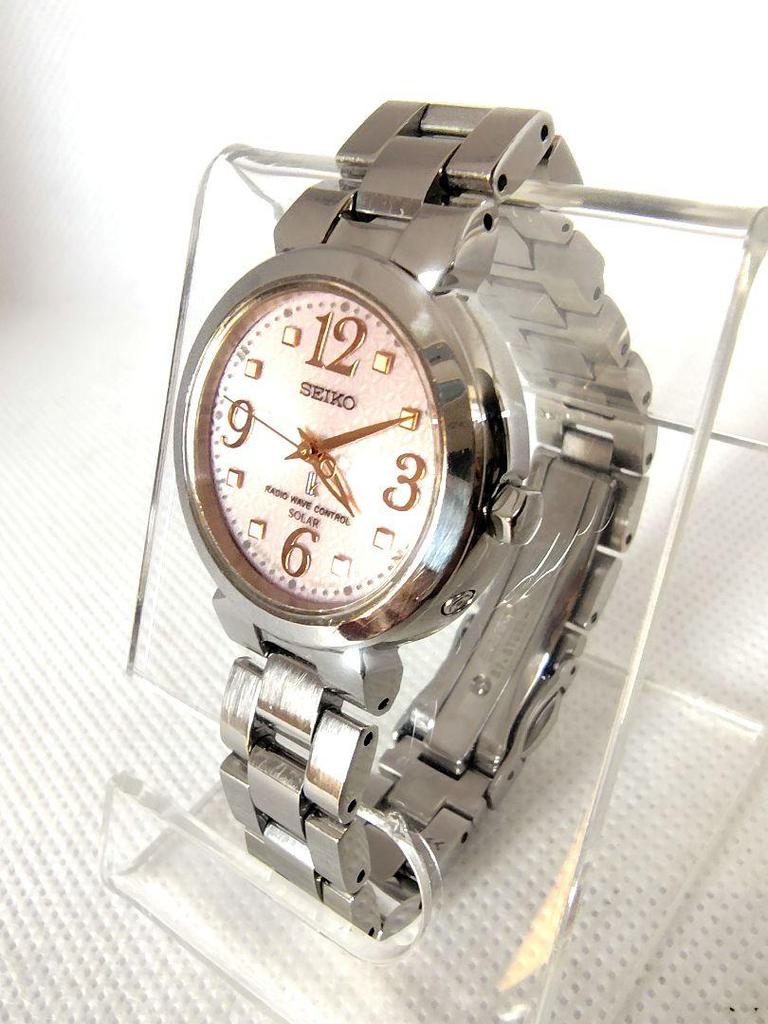 [USED] Radio-controlled solar watch, SEIKO Lukia 3B51-0AA0