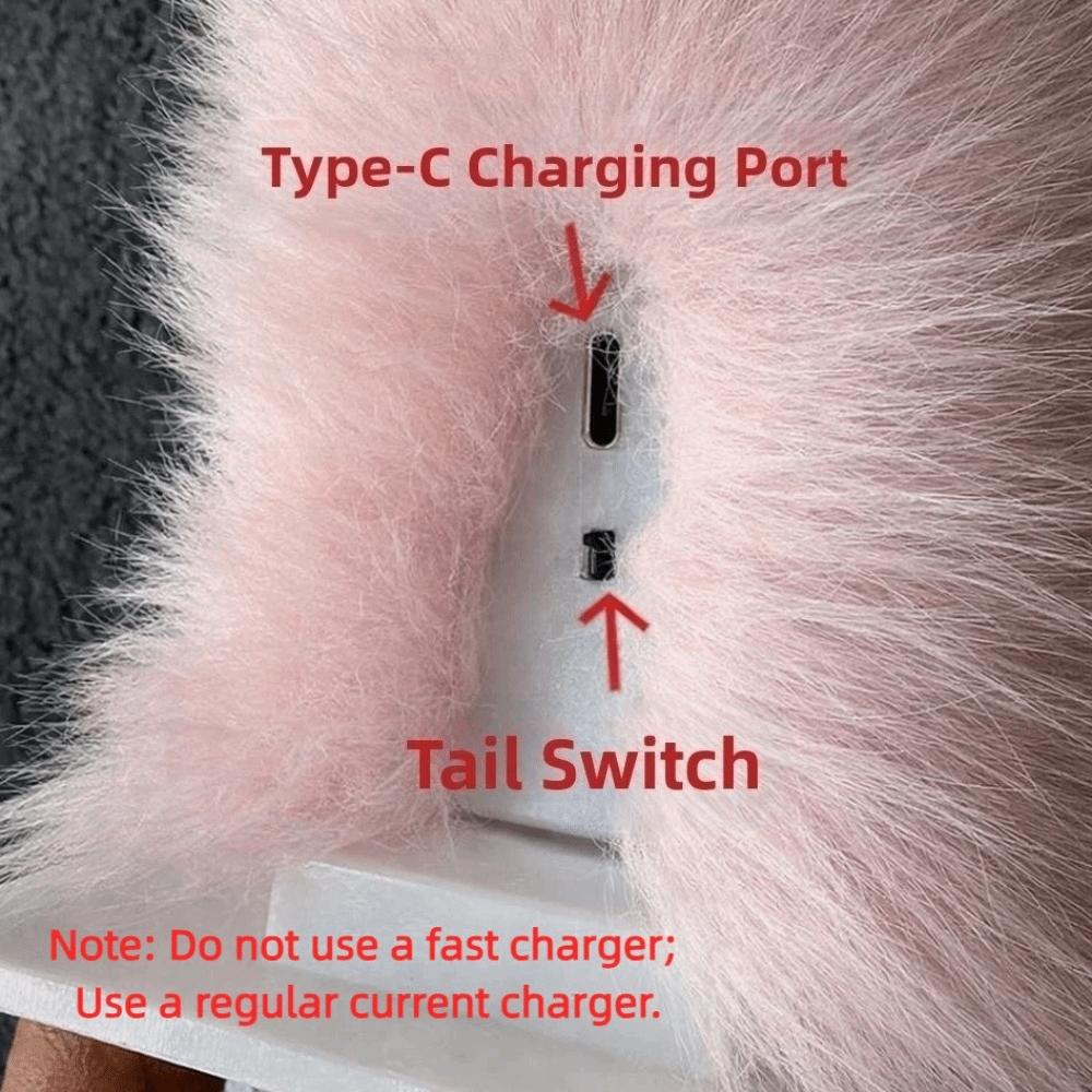 Voice Control Role-playing Belt Plush Electric Tail  Halloween Cosplay Performances, Etc