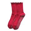 Rutschfeste Pilates-Socken Atmungsaktive Bodensocken Trendige Yoga-Socken für Damen