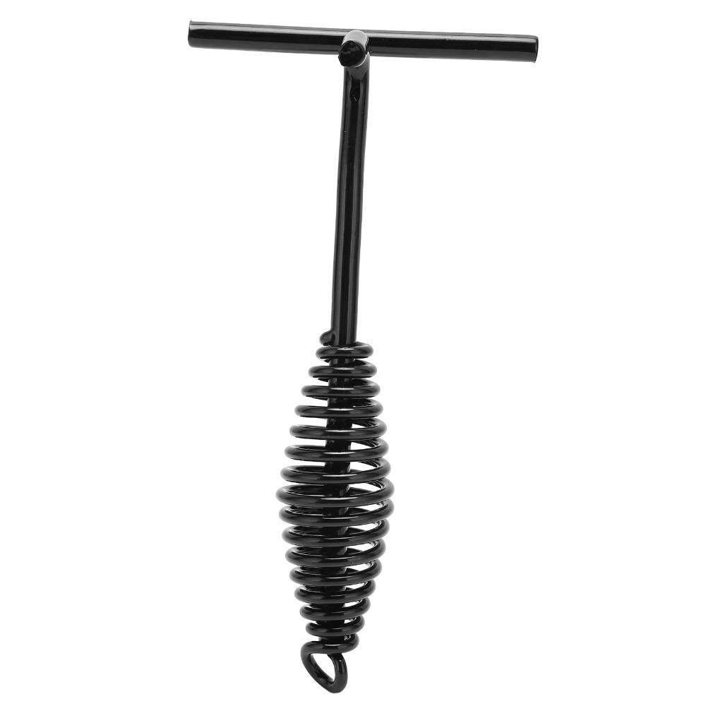 Zvedák víka litinového hrnce se spirálovou rukojetí Odolný zvedák víka hrnce Vaření na ohništi