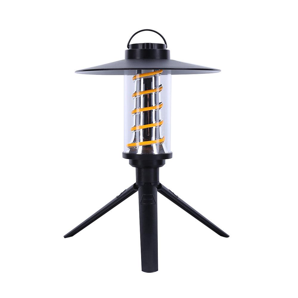 Camping atmosphere light waterproof LED camping light with hook dimmable lantern flashlight suitable for outdoor tent canopy