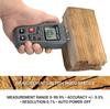 LCD Moisture Tester Digital Wood Moisture Meter Handheld Humidity Tester Damp Moisture Detector