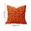 Halloween Decorative Pillow Cover 45x45cm Ghost Pillowcase Gothic Decor Pillowcase for Home Dorm Apartment Living Room Sofa