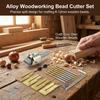 Alloy Tool Woodworking Bead Cutter Separate Design Precision Durable For Woodworking And Bead Making