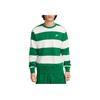 Nike Club Fleece Striped Crew Neck Sweatshirt Men Tops Peacock-Green FN3107-365