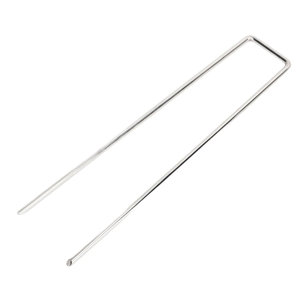 50 Stück verzinkter Stahl Gartenstecklinge U-förmige Zeltstecklinge U-förmige verzinkte Landschaftsnägel Schwer