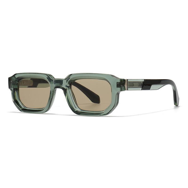 Lunettes de soleil vintage pour femme Plastique dégradé Rétro Carré Lunettes de soleil pour femme UV400 Lunettes de soleil pour la conduite Extérieur
