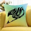 Fairy Tail Anime World Various Sizes Square Pillow Case For Car Home Bedchamber Decor