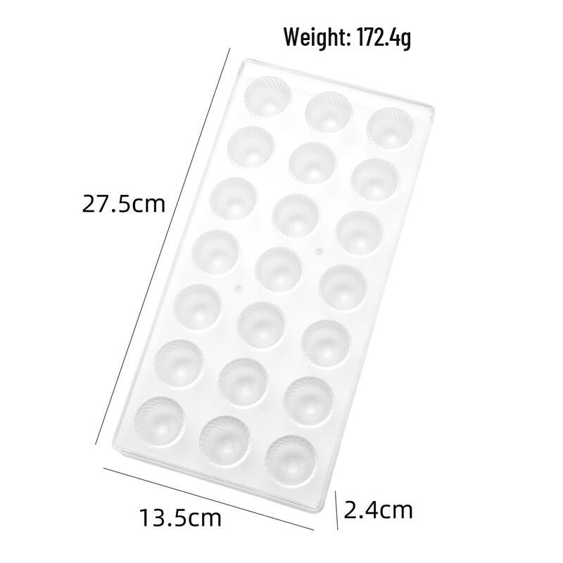MDNG Plastic Threaded Chocolate Mold