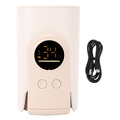Baby Bottle Warmer Constant Temperature USB Rechargeable Portable Bottle Warmer Insulated Sleeve for Travel Outdoor