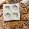 Multi-Purpose Silicone Ramadan Moon Mold Ramadan Themed Non-stick Stars Chocolate Mold DIY Flexible Baking Mold Chocolate Making