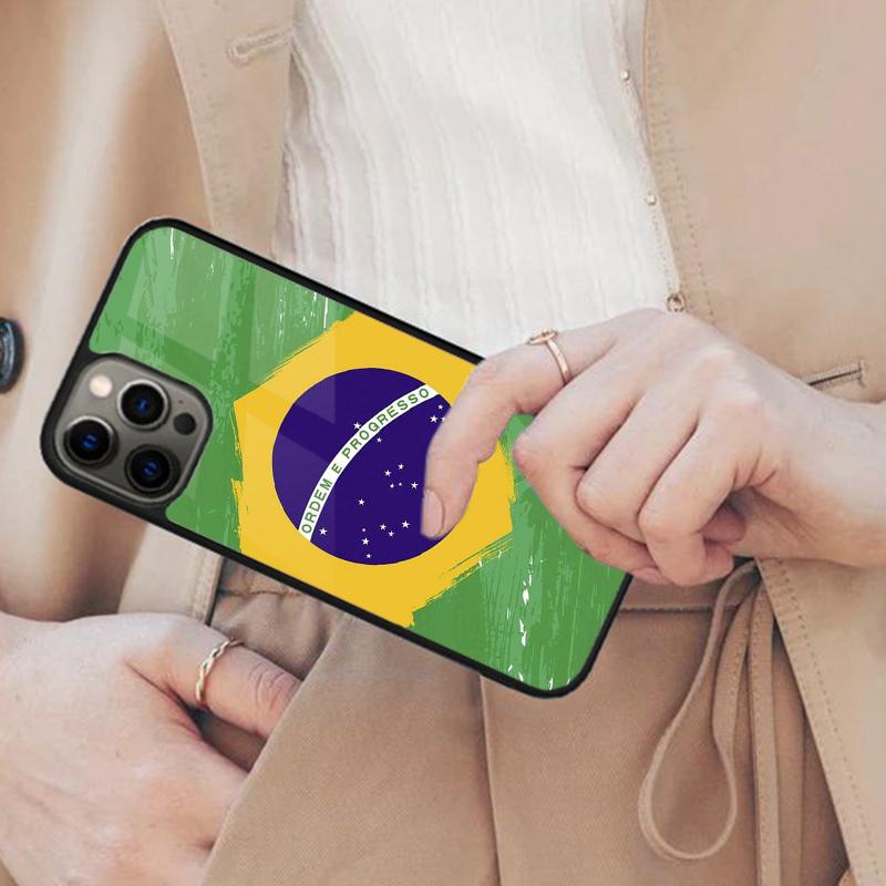 Brazil Brazilian Football Magnetic Phone Case For APPLE iPhone 17 Air 16 14 13 12 Pro Max 15 Plus Wireless Charge MagSafe Cover