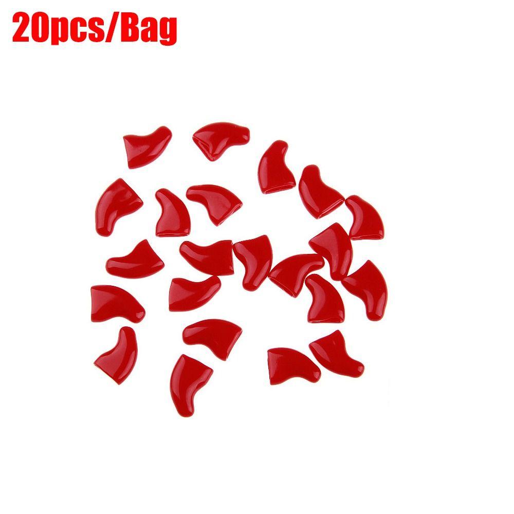 Colorful Cats Soft Nail Covers Anti-scratch Pet Nail Cover Fashion Cat Grooming Supplies