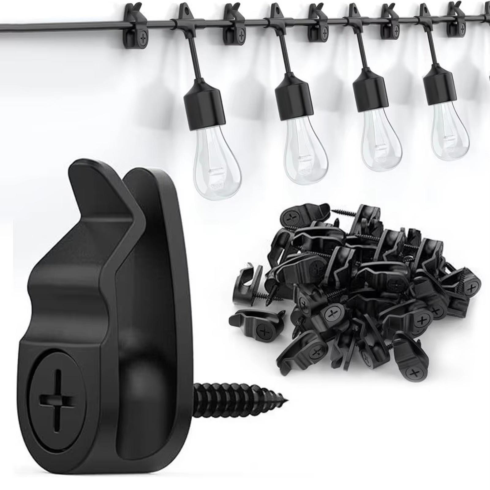 

Приграничные крючки для освещения в наличии – Вкручивающиеся для гирлянд, растений и рождественских светодиодных лент One Size