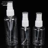 30ml / 50ml / 100ml Empty Spray Bottle Plastic Mini Refillable Alcohol Dispensing Bottle Reusable Cosmetic Container