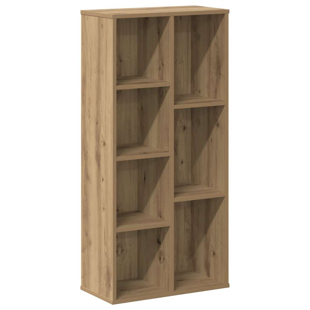 Vidaxl Regał, Dąb Artisian, 50X25X105 Cm, Materiał Drewnopochodny