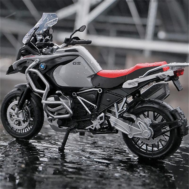 1/12 BMW R1250GS Alloy Racing Motorcycle Model Diecast Metal Toy Street Sports Motorcycle Model Simulation Collection Kids Gifts
