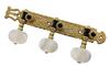 GOTOH Classic Guitar Tuning 39mm 2W Pegs, Pitch, Knob, Gold, 40G2000-2W (40G-20002WX/D)
