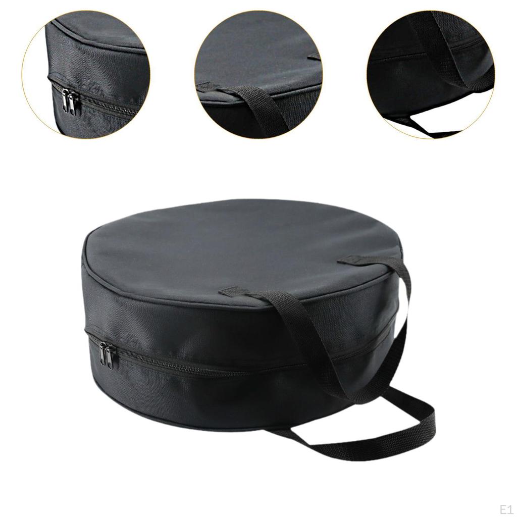 Cable Bag Case Water Resistant Oxford Cloth Round Organizer Pipe Storage for and