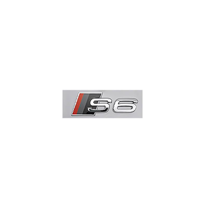 New ABS Plastic for Audi S3 S4 S5 S6 S7 S8 Letter Side Decal Rear Stickers Car Body Trunk Emblem Badge Decoration Accessories
