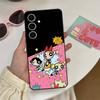 P-Powerpuff-GirlS Phone Case For Samsung S 24 Fe 25 Ultra Plus 20 Lite 21 30 22 23 24 22 Ultra 5G Fundas