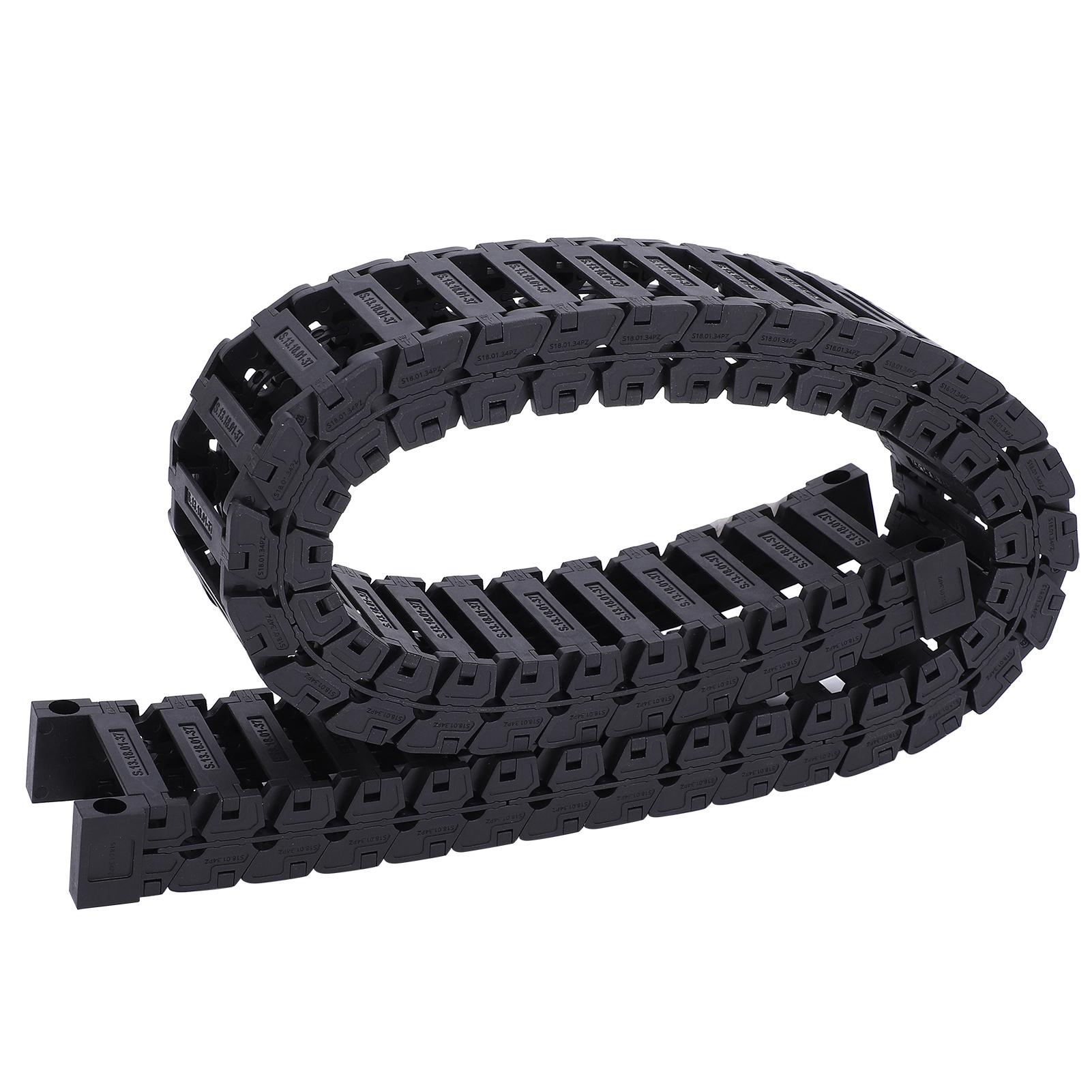 

Cable Drag Chain Detachable Assembly Wire Carrier Silent Series Tank Towline S18 x 371 Meter