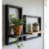Wooden Wall Plant Shelf Strong Load-bearing Indoor Plant Stand Plant Display Rack  Bedroom