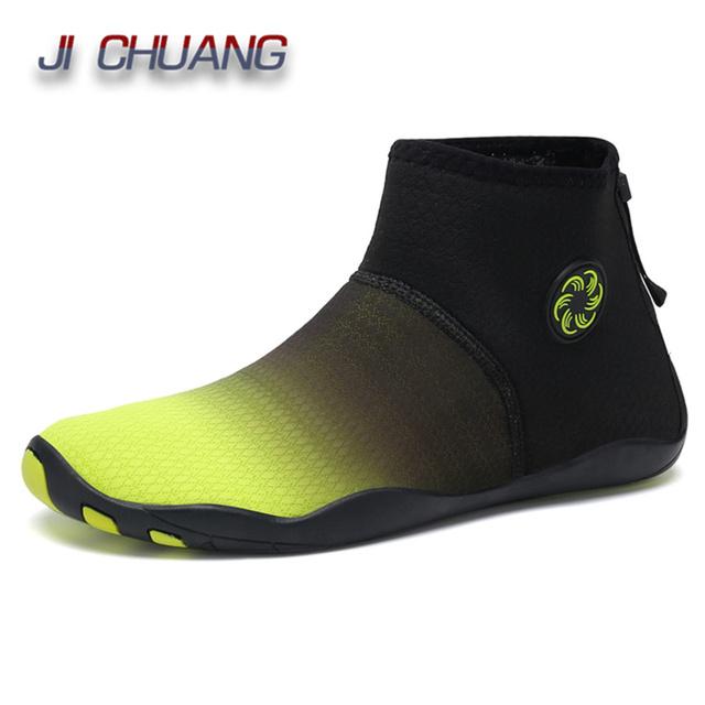 Men Aqua Shoes Women Diving Socks Barefoot Swimming Water Shoes Upstream Beach Wading Sports Sneakers For Fitness Yoga Surfing