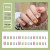 Chasing Light Cat's Eye Crystal Nails: Handmade, Detachable, Flash Diamond Design for Trendy, Stylish Looks.