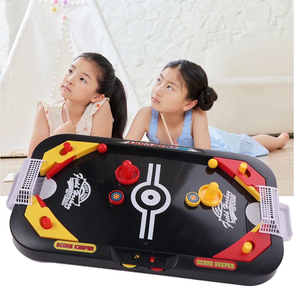Educational Desktop Soccer Ice Table Game Plastic Kids Air Hockey Toy  Children Gift